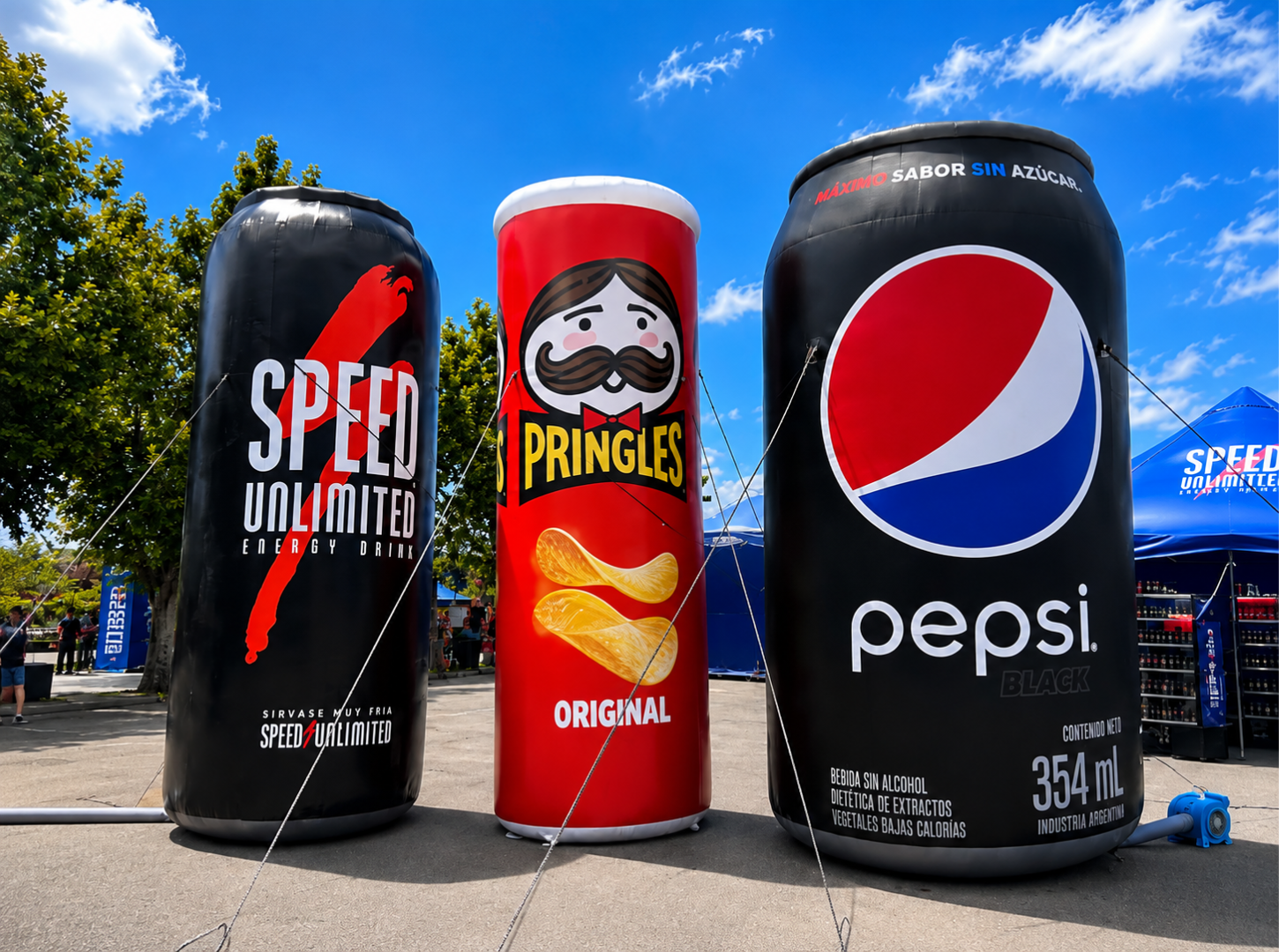 Latas inflables